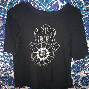 Mandala hand t shirt